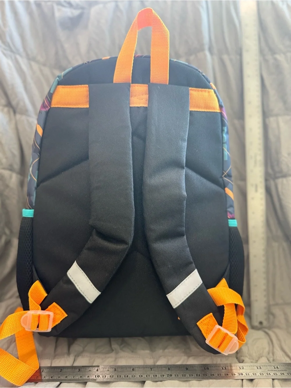 Buzz Lightyear Star Command Black Multicolor Boys Backpack